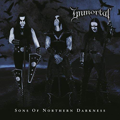 Immortal/Sons of Northern Darkness (black/blue swirl)@Reissue@Gatefold, Black/Blue Swirl, Limited To 1,500 World