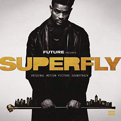 SUPERFLY/Original Motion Picture Soundtrack@2 LP 150g Silver w/Black & Gold Smoke Color Vinyl
