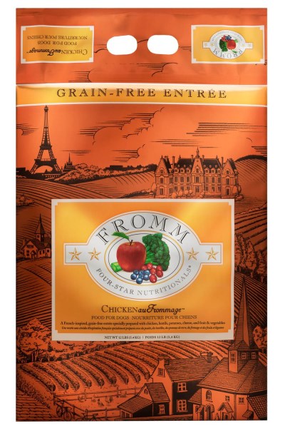 Fromm Dog Four Star Grain-Free, Chicken Au Frommage