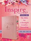 Tyndale Inspire Catholic Bible Nlt The Bible For Coloring & Creative Journaling Large Print 