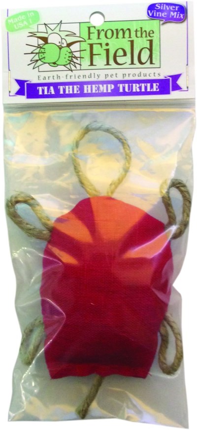 From The Field Cat Toy - Tia the Hemp Turtle