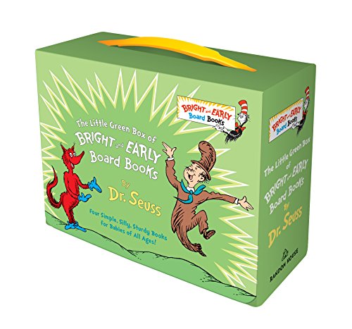 Dr Seuss Little Green Box Of Bright And Early Board Books Abridged 