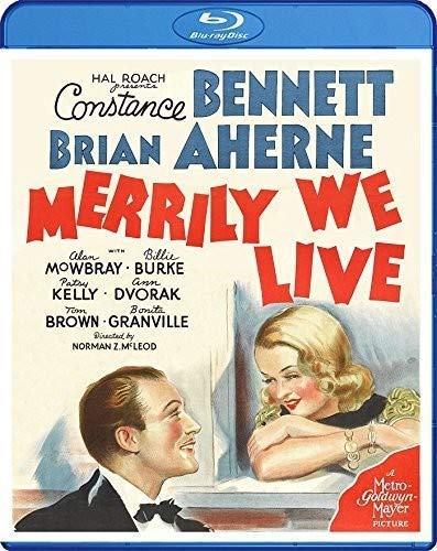 Merrily We Live/Bennett/Aherne@Blu-Ray@NR