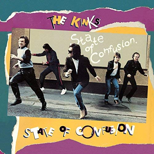 The Kinks/State Of Confusion (Clear With Blue & Gold Swirl Vinyl)@180 Gram Audiophile