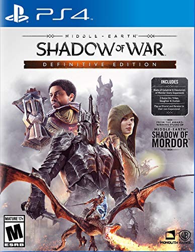 PS4/Middle Earth: Shadow Of War Definitive Edition