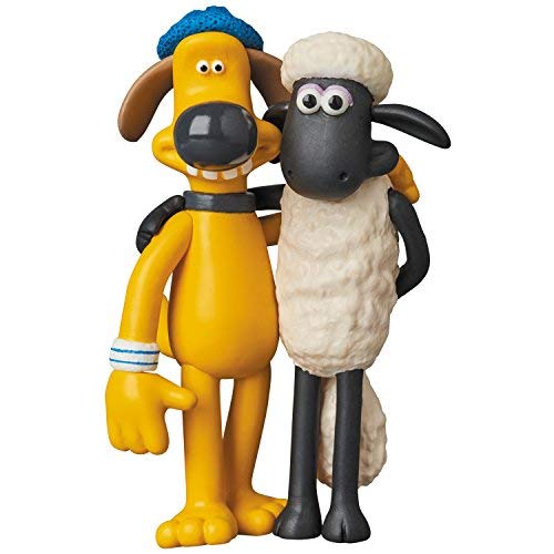 Aardman Animations Figure/Shaun The Sheep & Bitzer The Dog