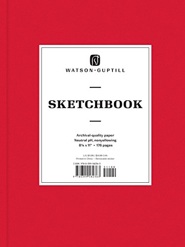 Watson-Guptill/Large Sketchbook (Ruby Red)