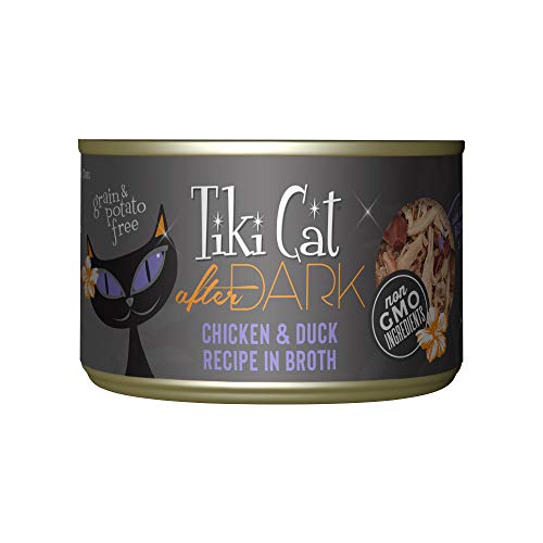 Tiki Cat® After Dark™ Chicken & Duck Recipe in Broth