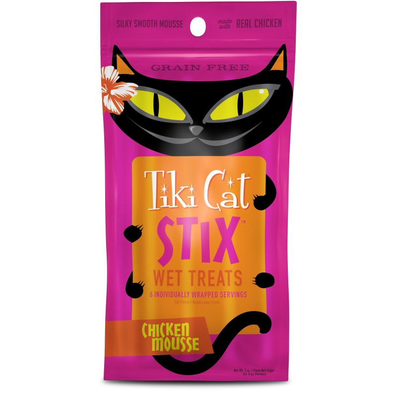 Tiki Cat® Stix™ Wet Treats for Cats-Chicken