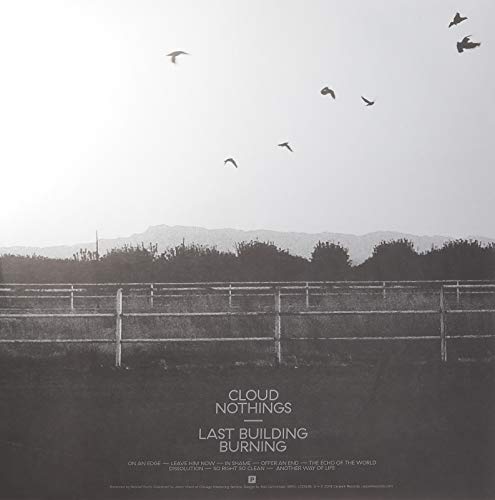 Cloud Nothings/Last Building Burning (clear vinyl)@foil jacket@Indie Exclusive