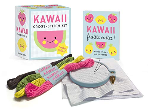 Running Press Mega Kit/Kawaii Cross-Stitch Kit@Super Cute!