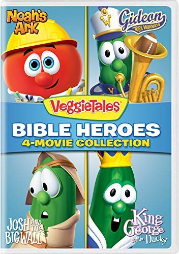 Veggietales/Bible Heroes 4-Movie Collection@DVD