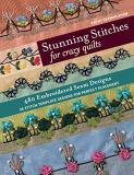 Kathy Seaman Shaw Stunning Stitches For Crazy Quilts 480 Embroidered Seam Designs 36 Stitch Template 