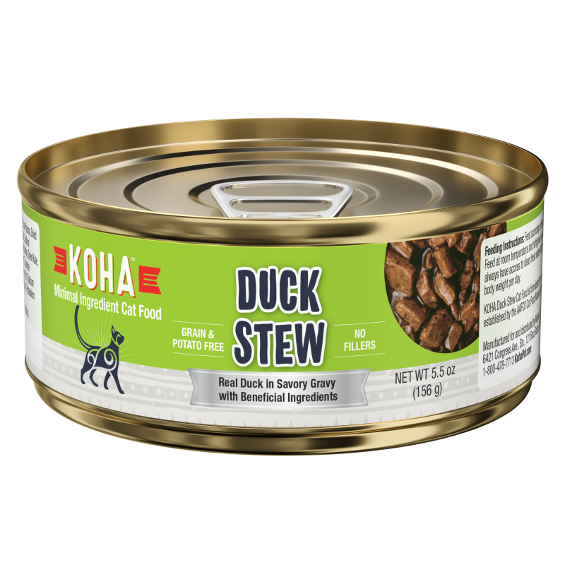 KOHA Minimal Ingredient Stew for Cats-Duck