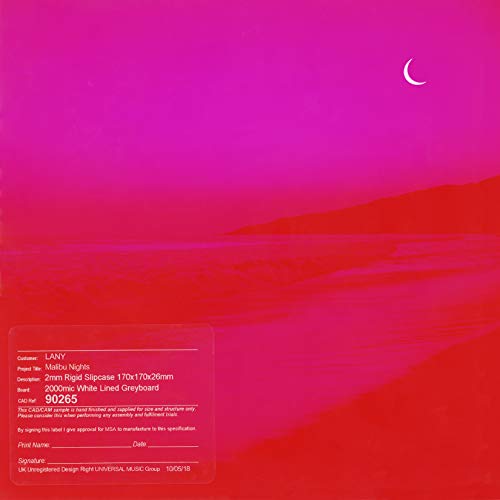 Lany/Malibu Nights (clear vinyl)