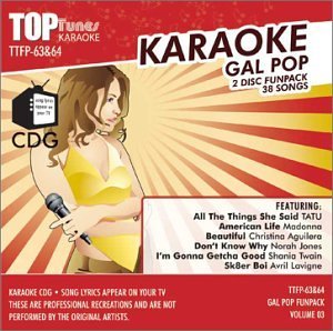 Karaoke Karaoke Gal Pop Top Tunes 