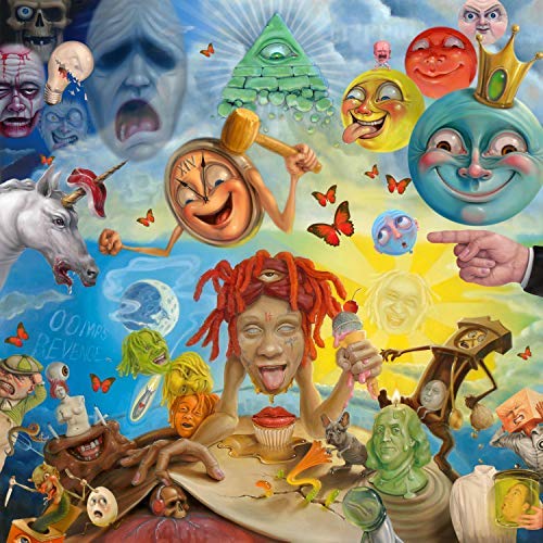 Trippie Redd/Life's A Trip (Red/Yellow)@TenThousand Projects, 2018. Very good +@Red/Yellow Split Vinyl.
