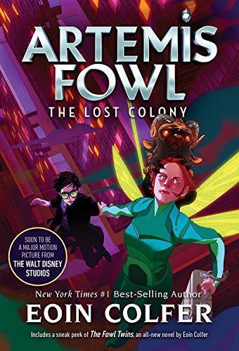 Eoin Colfer/The Lost Colony (New Cover and Sneak Peek)