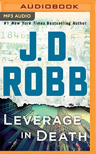 J. D. Robb Leverage In Death Mp3 CD 