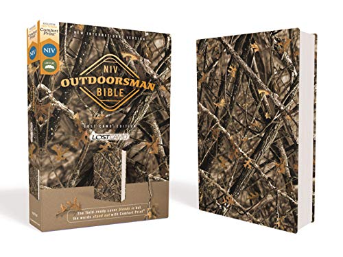 Jason Cruise Niv Outdoorsman Bible Lost Camo Edition Leather The Field Ready Cover Blends In But The Words Sta 