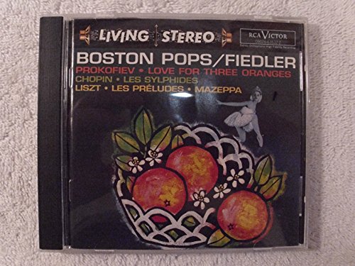 Prokofiev Chopin Liszt Arthur Fiedler Boston Pops Prokofiev Love For Three Oranges Suite Chopin Les 