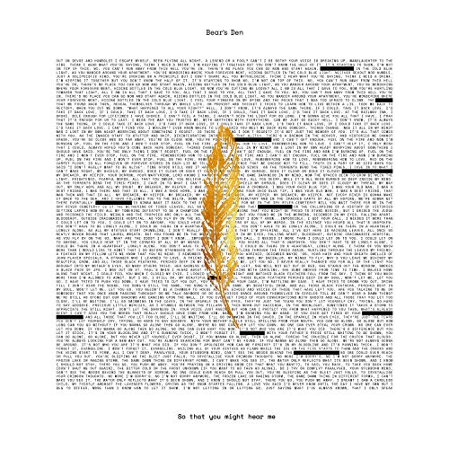 Bear's Den/So That You Might hear Me