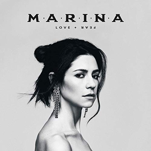 MARINA/Love + Fear@2LP Black + White Viny