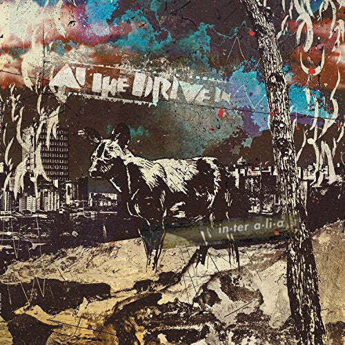 At The Drive-In/Inter Alia@Limited Edition, Bone / Black With Bone Splatter Split