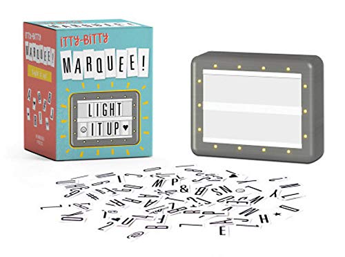 Running Press Mega Deluxe Kit/Itty-Bitty Marquee@Light It Up!