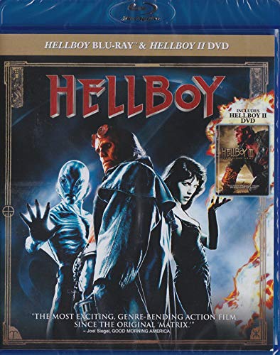 Hellboy/Hellboy 2: The Golden Army/Double Feature@Blu Ray@WS