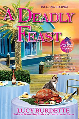 Lucy Burdette/A Deadly Feast@ A Key West Food Critic Mystery