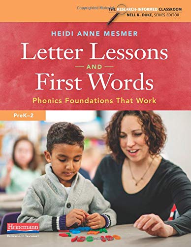 Nell K. Duke Letter Lessons And First Words Phonics Foundations That Work 