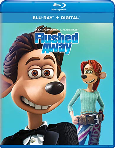 Flushed Away (2006)/Hugh Jackman, Kate Winslet, and Jean Reno@PG@Blu-ray