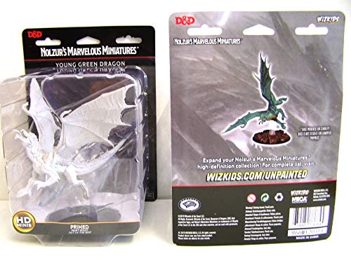 Miniature/Young Green Dragon D&D