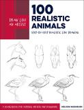 Melissa Washburn Draw Like An Artist 100 Realistic Animals Step By Step Realistic Lin 