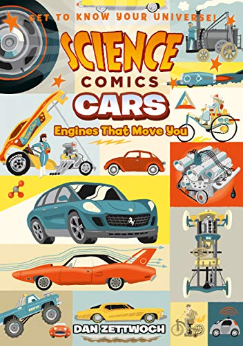 Dan Zettwoch Science Comics Cars Engines That Move You 