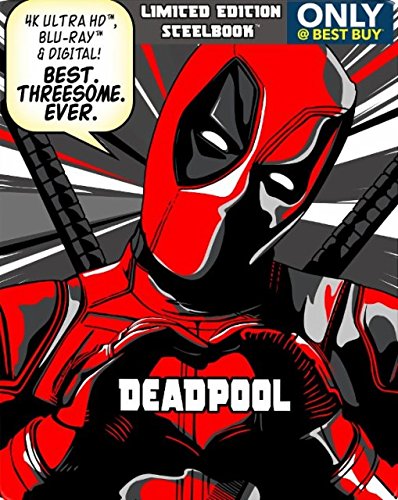 Deadpool (Steelbook 2 Year Anniversary Ed)/Reynolds/Baccrin/Skrein@4KHD@R