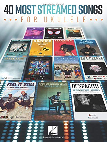 Hal Leonard Corp 40 Most Streamed Songs For Ukulele 