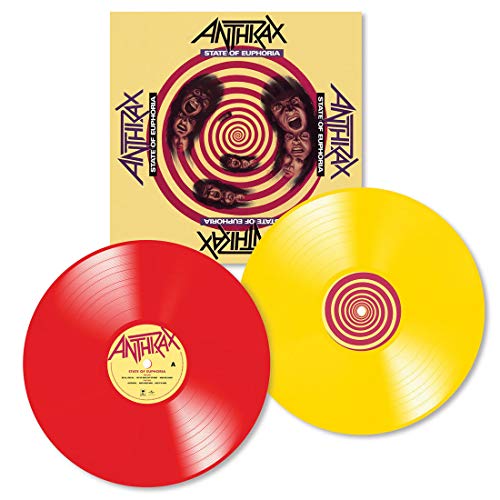 Anthrax/State Of Euphoria@2 LP Red Vinyl 30th Anniversary Edition