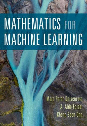 Marc Peter Deisenroth Mathematics For Machine Learning 