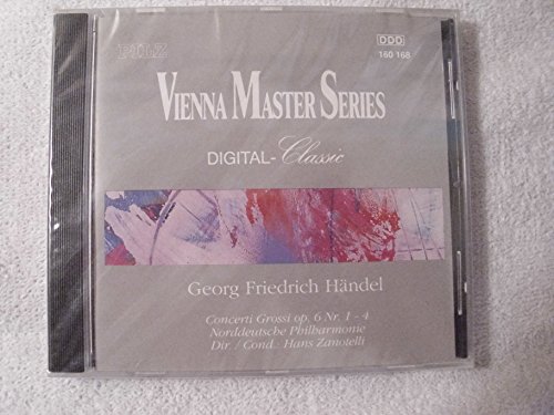 Handel Hans Zanotelli Ndp/Handel: Concerti Grossi Op. 6 No. 1-4