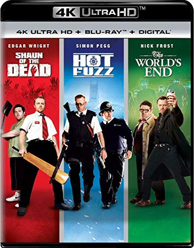 Shaun Of The Dead/Hot Fuzz/World's End/Triple Feature@4KHD@NR