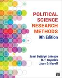 Janet B. Johnson Political Science Research Methods 0009 Edition; 