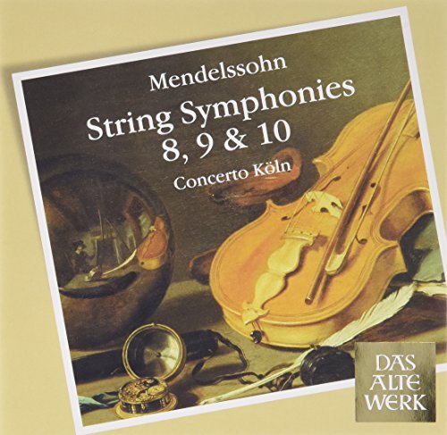 Felix Mendelssohn/String Symphonies Nos 8-10 (Da