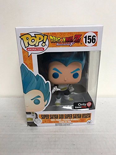 Funko Pop!/Dragon Ball Z - Super Saiyan God Super Saiyan Vegeta@Animation #156@GameStop Exclusive