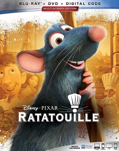 Ratatouille/Patton Oswalt, Ian Holm, and Lou Romano@G@Blu-ray + DVD