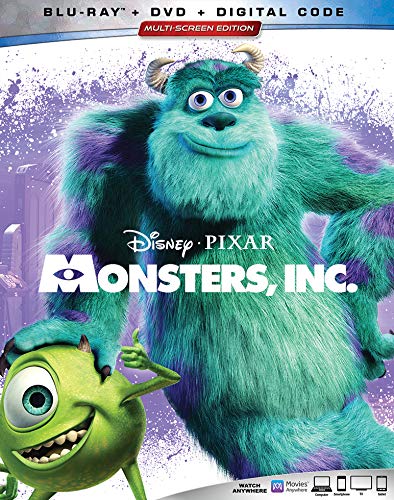 Monsters, Inc. (2001)/John Goodman, Billy Crystal, and Steve Buscemi@G@Blu-ray + DVD