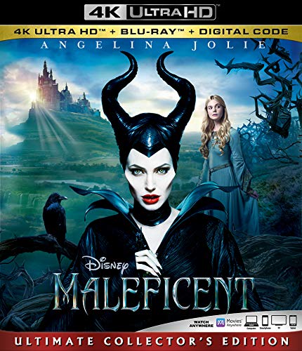 Maleficent/Jolie/Fanning/Copley@4KUHD@Pg