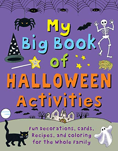 Clare Beaton My Big Book Of Halloween Activities Fun Decorations Cards Recipes And Coloring For 
