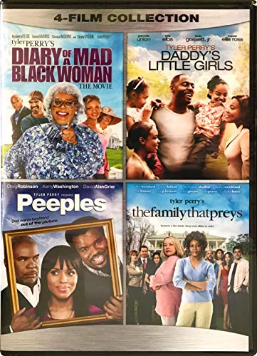 Tyler Perry 4-Film Collection/Diary of a Mad Blackwoman / Daddy's Little Girls / Peeples / The Family That Preys